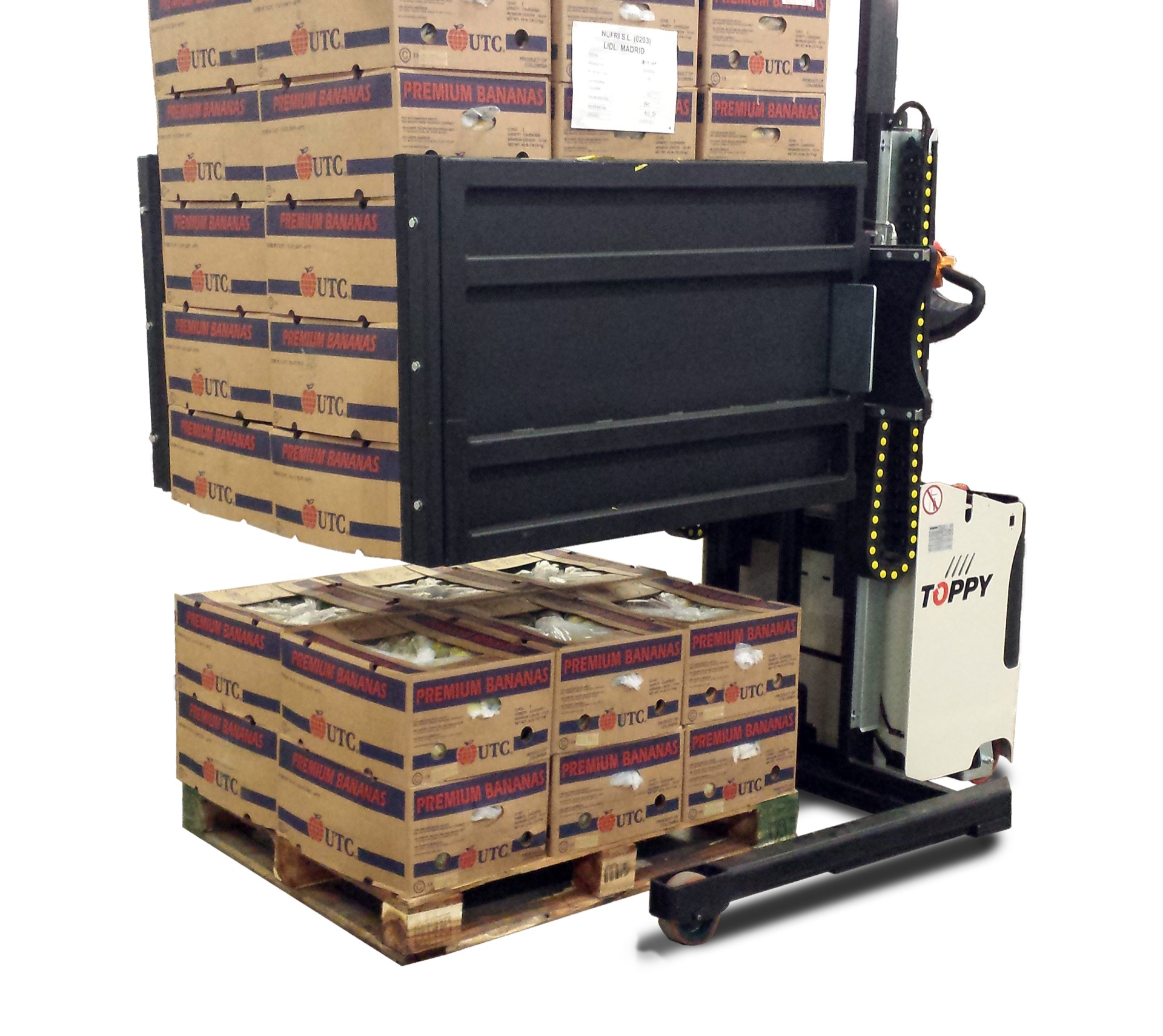 Toppy side press splitter